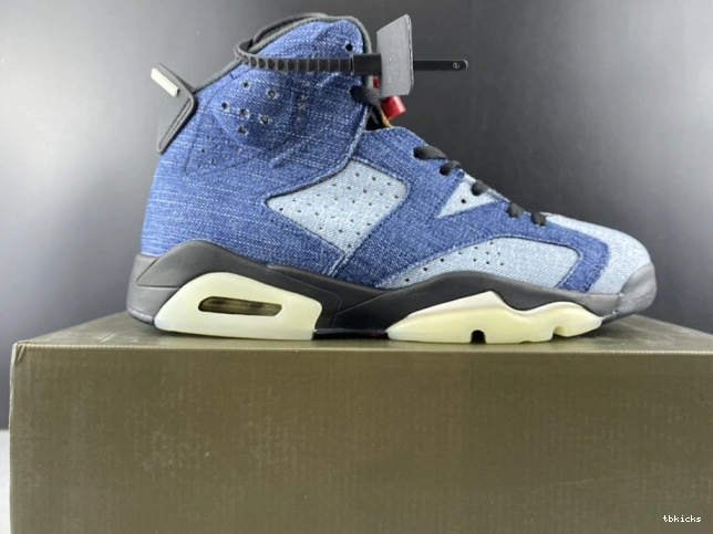 Rep TB Washed 6 Jordan Denim Air CT5350-401 0707